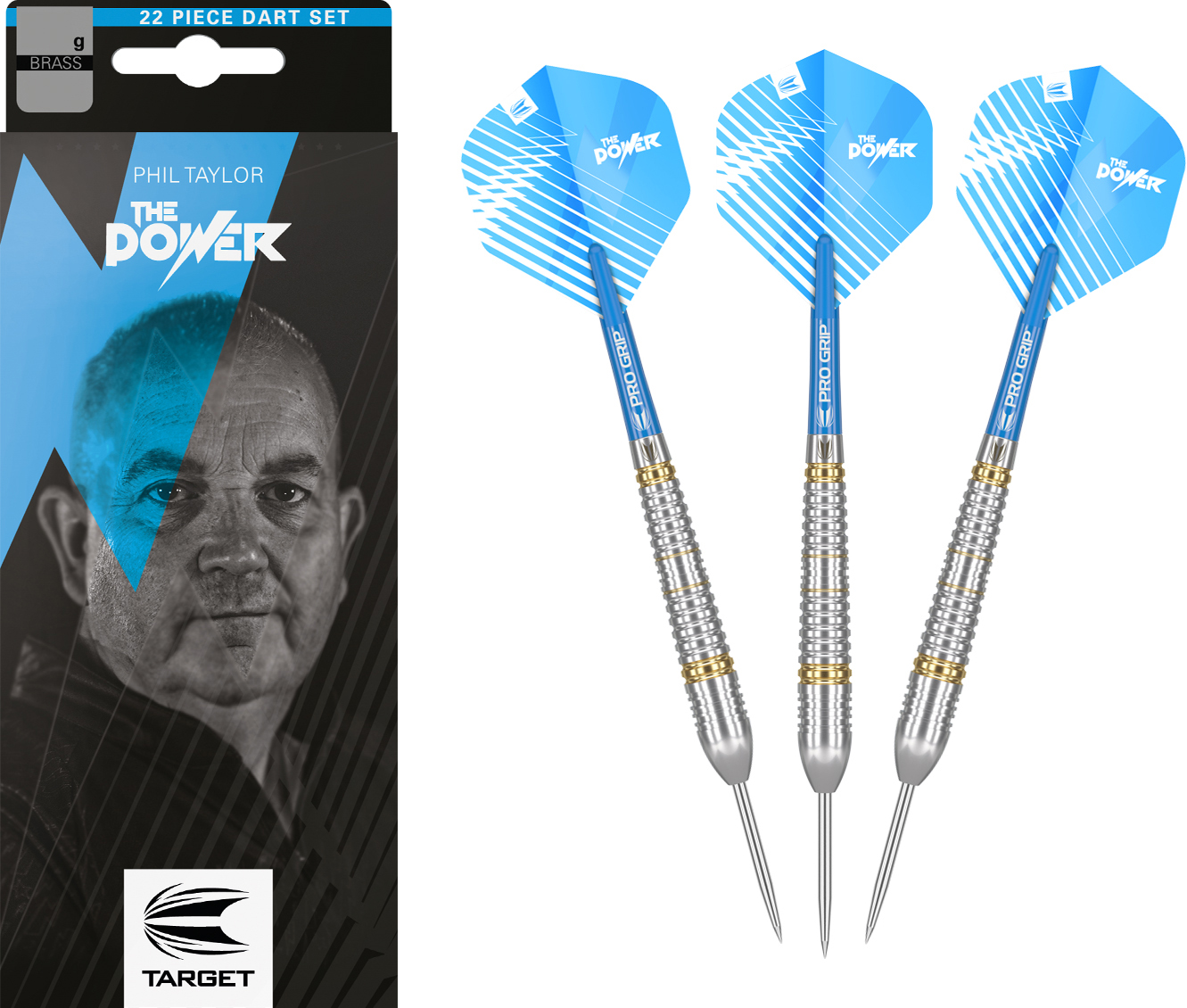 Phil Taylor Brass Dart Billiard Blitz