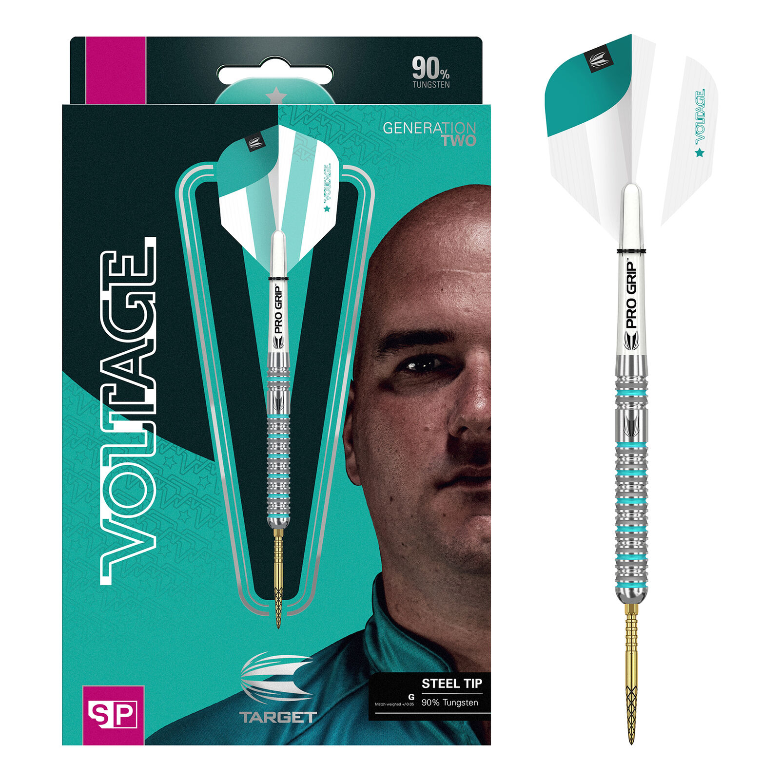 Rob Cross Gen 2 Voltage 90% Tungsten Darts