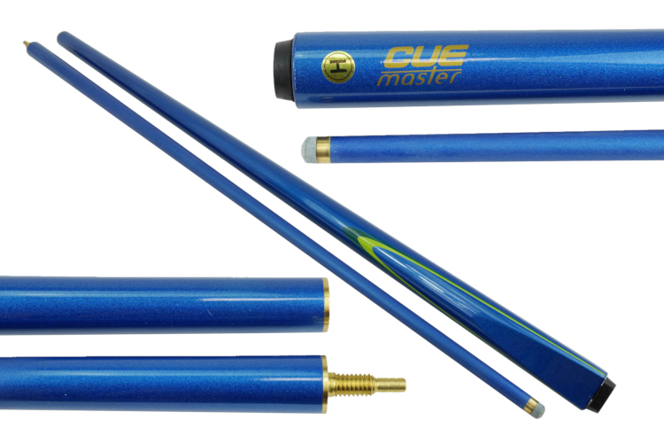 Cuemaster Blue 2-piece 57" Cue FREE POSTAGE